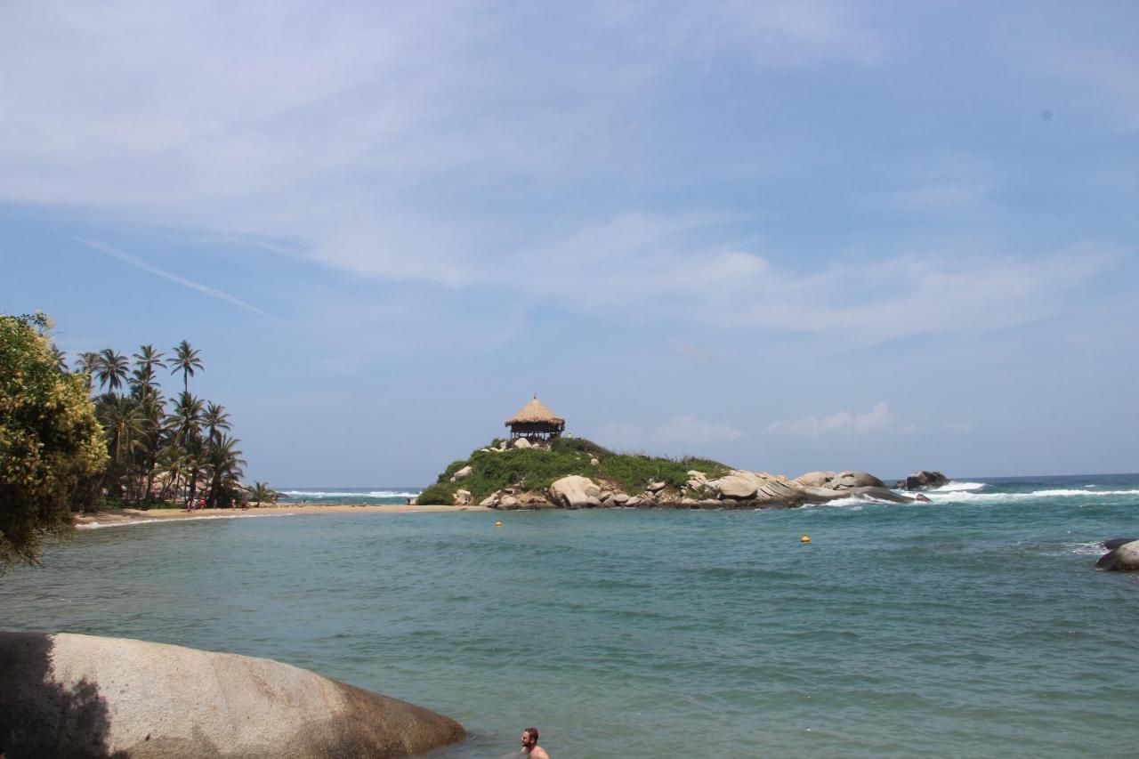 Hotel Jasayma Dentro Del Parque Tayrona Эль-Саино Экстерьер фото