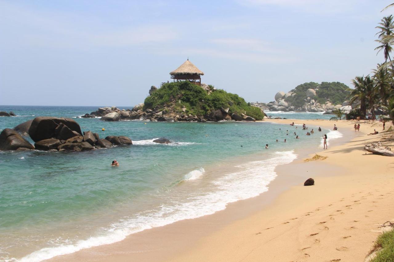 Hotel Jasayma Dentro Del Parque Tayrona Эль-Саино Экстерьер фото