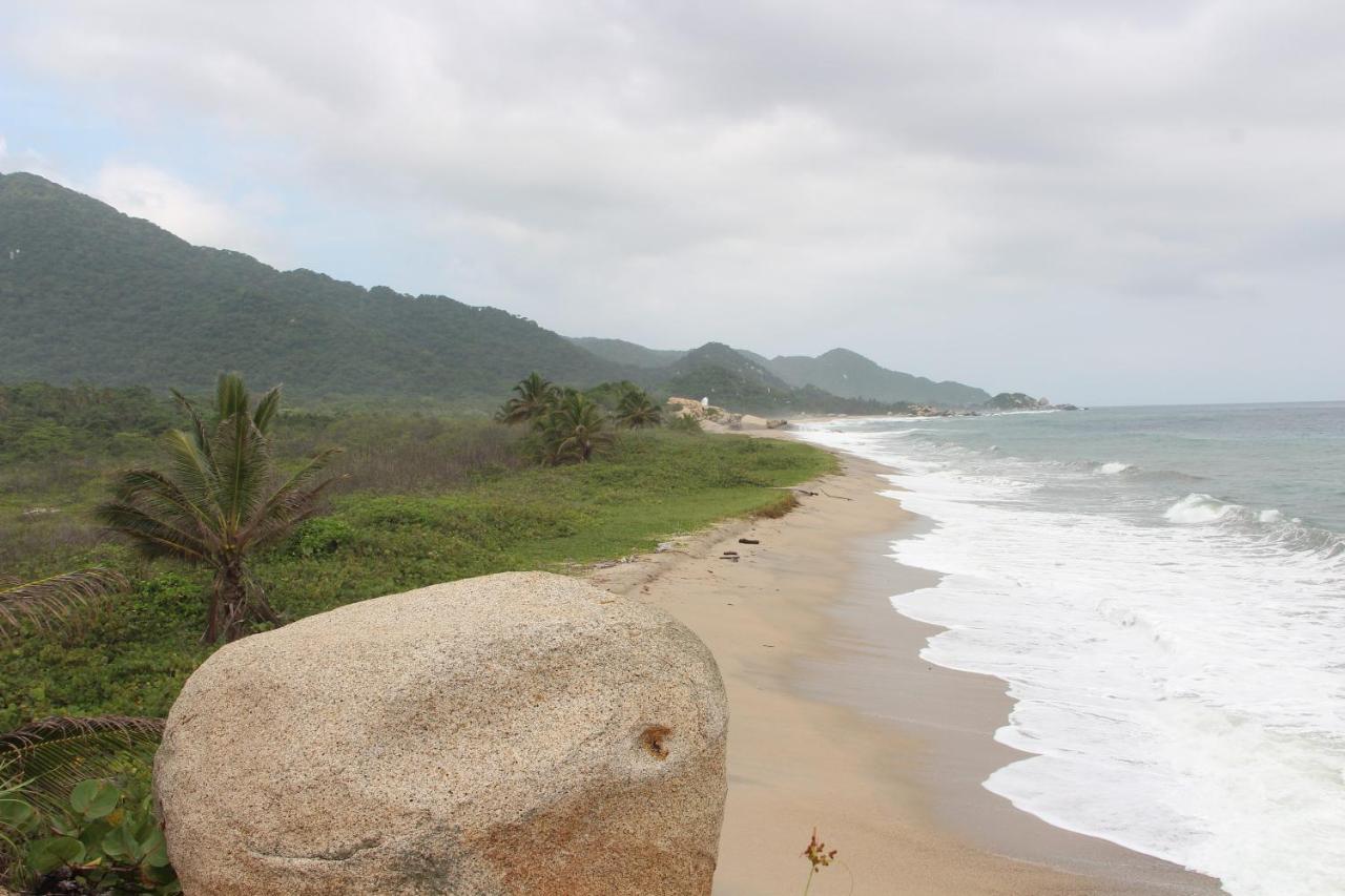 Hotel Jasayma Dentro Del Parque Tayrona Эль-Саино Экстерьер фото
