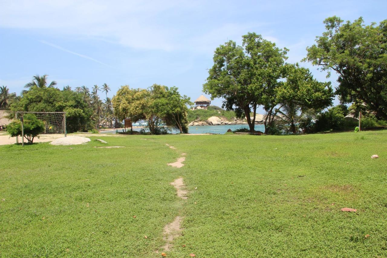 Hotel Jasayma Dentro Del Parque Tayrona Эль-Саино Экстерьер фото