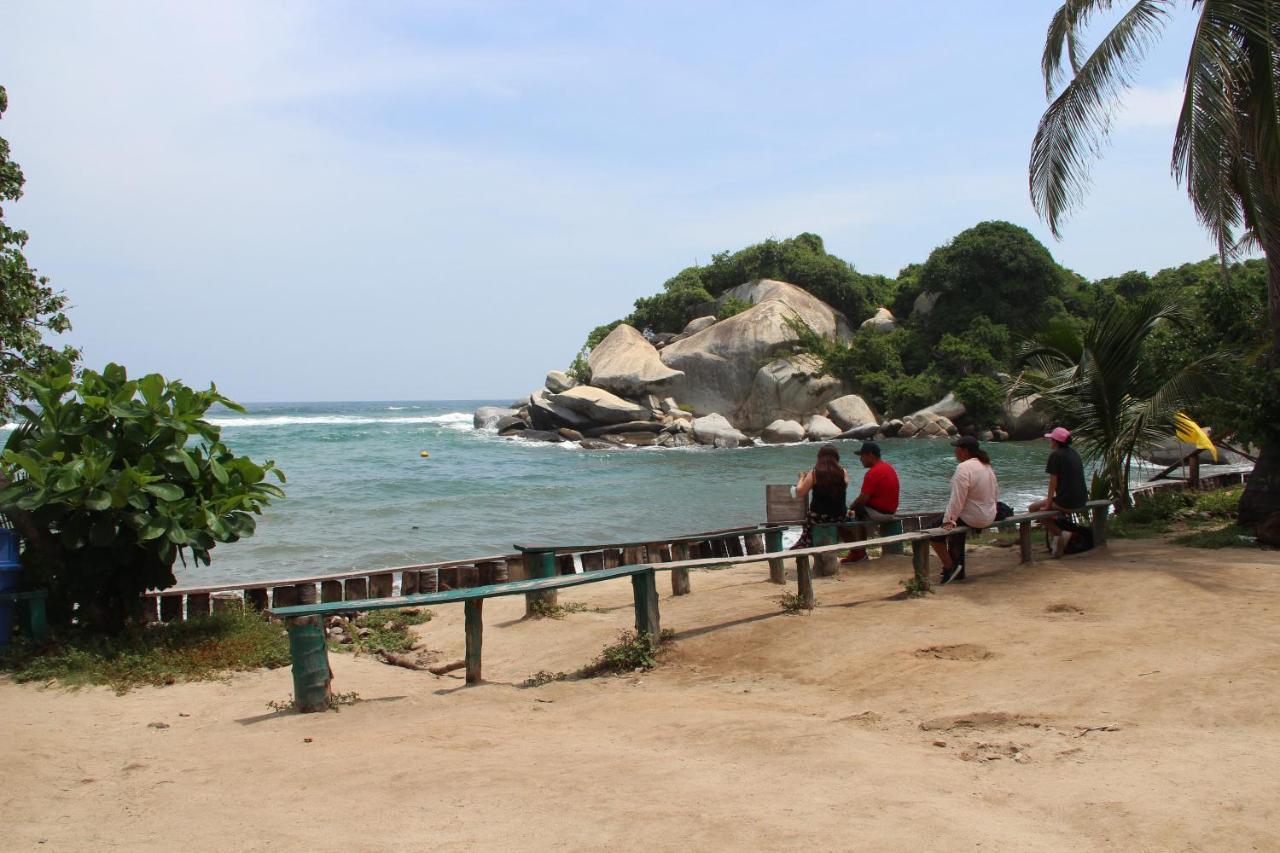 Hotel Jasayma Dentro Del Parque Tayrona Эль-Саино Экстерьер фото